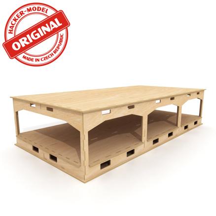 [HCT9840N-RTI] Module de base avec gare cachée 120 x 60 x 26 cm Collé HCT9840N-RTI I-Track France 