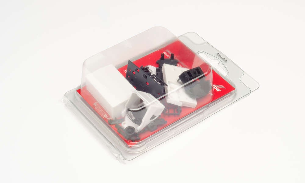 Autobus T4 de Volkswagen (VW) 1 vert olive 1 bleu outremer MiniKit  Herpa 012805-002