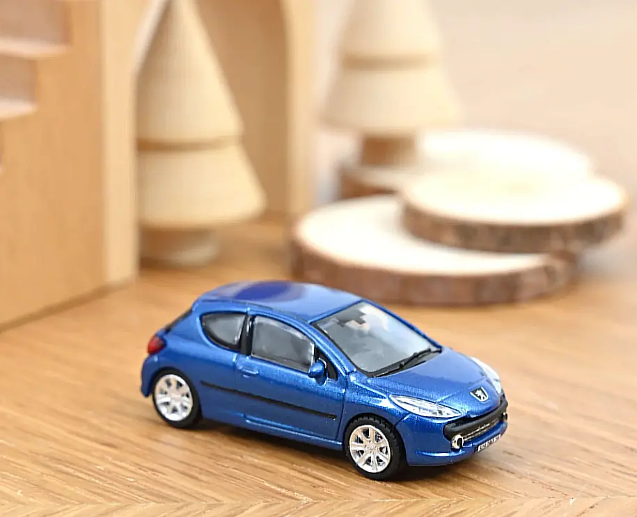 Peugeot 207 2007 Premium pack Bleu Norev 472779