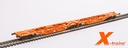 Wagon Sggmrss 90′ Continental Rail / Wascosa 33 85 496 1 644 sans chargement / sans conteneur(s) X-Trains 2390022