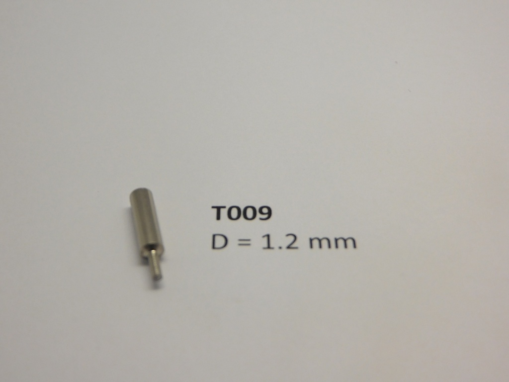 [Micromotor T009] Broche de rechange 1,2 mm pour extracteur T005 Micromotor T009