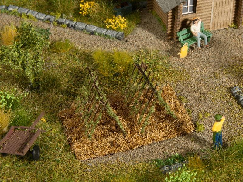 2 Treillages d'Haricots-HO 1/87 NOCH 13225