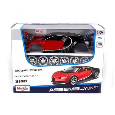 MAISTO BUGATTI CHIRON (METAL KIT)  1/24 MAISTO39514