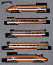 Set de base 5 éléments TGV Sud-Est orange origine N°84  Kato 10-2083 échelle  N  SNCF  Ep IV  Analogique  2R