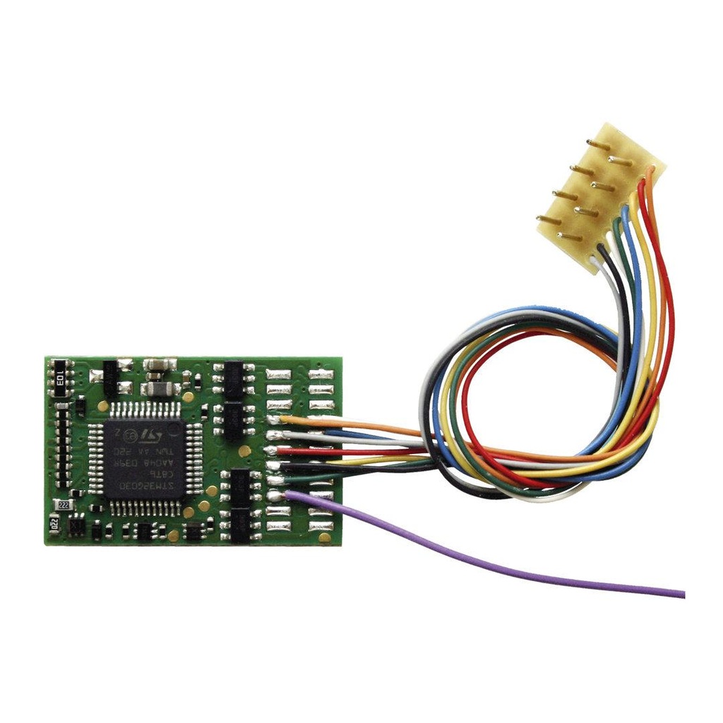 LD-G-43, décodeur de locomotive, avec fiche nem 652 Tams Elektronik 41-04432-01