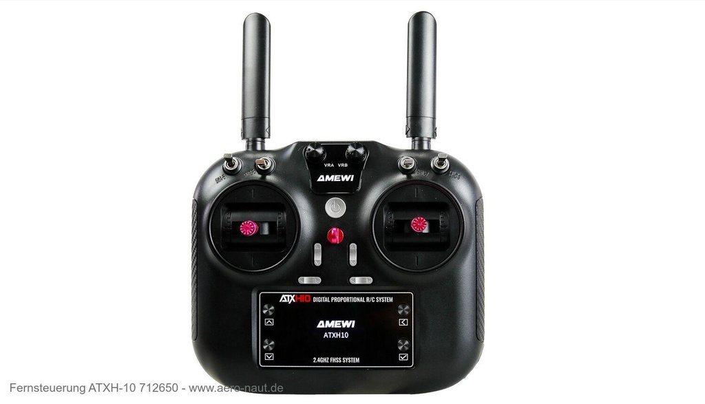 Radiocommande ATXH10 10 canaux avec récepteur - Amewi 28396