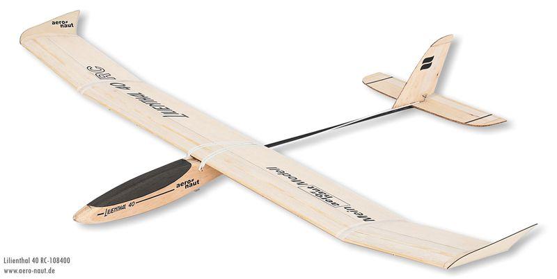 Avion Kit de montage du modèle réduit Lilienthal 40 RC Aeronaut 108400