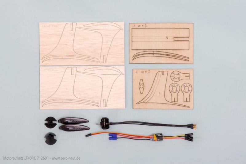 Kit motorisation pour avion LT40 Lilienthal 40 RC Aeronaut 712601