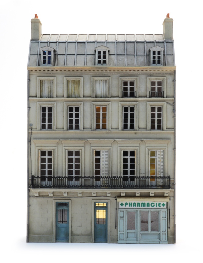 Façade de magasin de la famille Martin kit 1:87 ARTITEC 10430