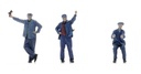 SNCF personnel chargeant du charbon (3x) kit 1:87 ARTITEC 7875037