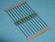 LDT  RES4R7 / 10 pièces résistance du fil 4,7 ohms / 1W Littfinski Daten technik 