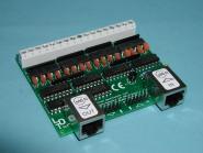 LDT  RM-88-N-O-F / Module de rétroaction avec optocoupleurs 16x comme module prêt à l'emploi pour le bus de recopie s88 Littfinski Daten technik 