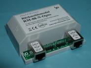 LDT  RM-88-N-O-G / Module de rétroaction avec optocoupleurs 16x en tant qu'appareil prêt à l'emploi pour le bus de recopie s88 Littfinski Daten technik 