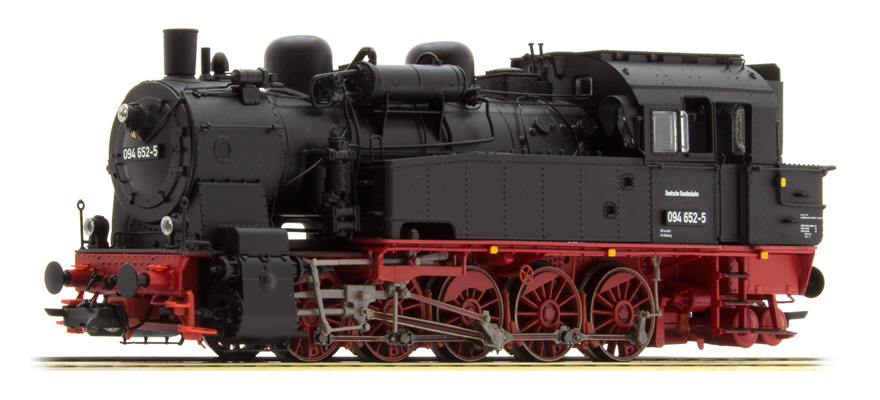 [31102] Locomotive à vapeur H0 BR T16.1 094 652-5 DB Ep IV noire état réel vers 1970 LokSound générateur de fumée attelage de manœuvre DC/AC ESU  31102    