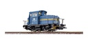 Locomotive diesel H0 KG230 884 048 Volkswagen bleue Ep VI état réel vers 2018 LokSound générateur de fumée accouplement de manœuvre DC/AC ESU  31443    