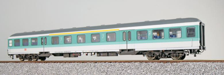 n-Wagen H0 ABnrz418.1 31-34 338-9 1./2. Kl. DB Ep. V minttürkis lichtgrau DC ESU  36507    