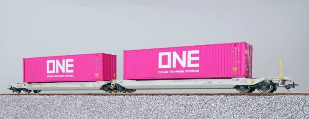 [36542] Taschenwagen H0 Sdggmrs 37 84 499 3 181-5 NL-AAEC Ep. VI Container ONEU 000001 + ONEU 000087 DC ESU  36542    