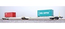 Taschenwagen H0 Sdggmrs 31 84 495 5 741-8 NL-RN Ep. VI Container CAIU 246723 + CSLU 115336 DC ESU  36553    