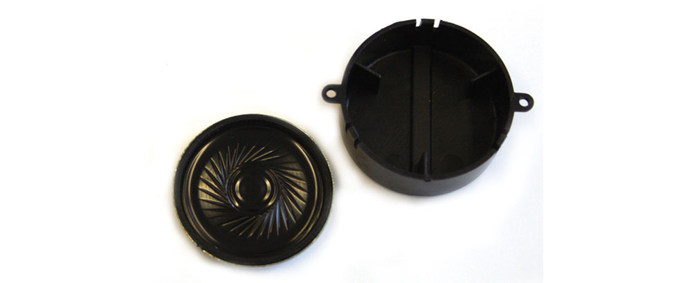 Haut-parleur 40mm rond 100 ohms avec capsule acoustique ESU  50444    