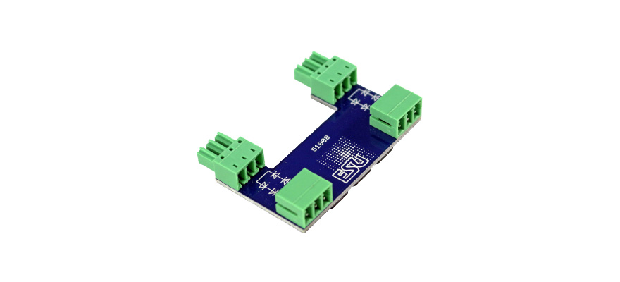Adaptateur d'extension SwitchPilot pour les sections de freinage ABC. Set de 2 pièces pour un total de 4 sections de freinage ESU  51808    
