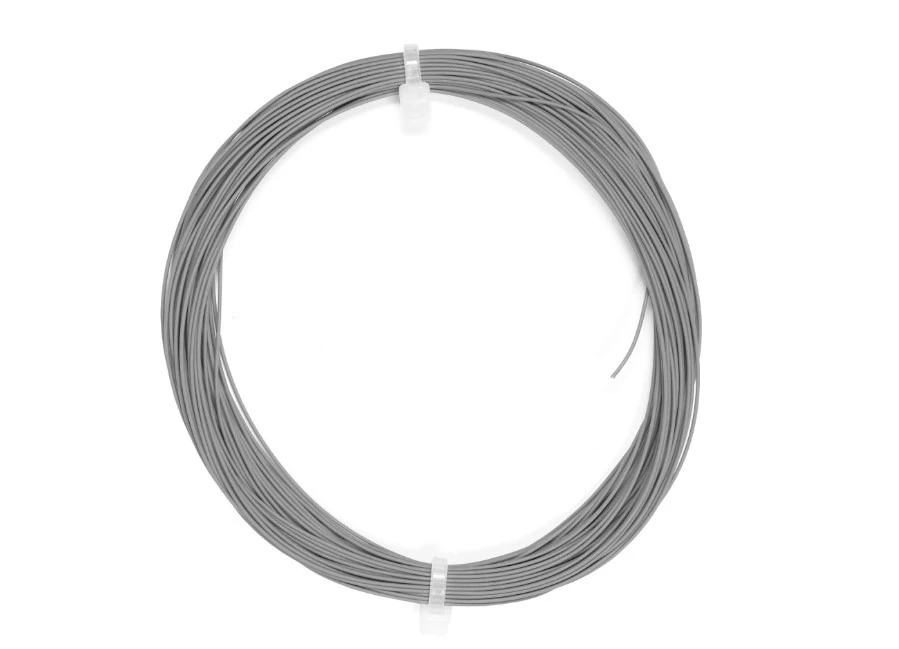 [51946] Câble très flexible diamètre 0.5mm AWG36 2A 10m d'enroulement couleur grise ESU  51946    