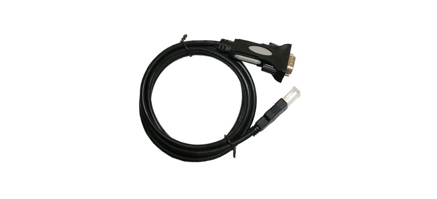 Adaptateur USB-A 2.0 FTDI sur interface RS232 câble USB-A 1.80m ESU  51952    