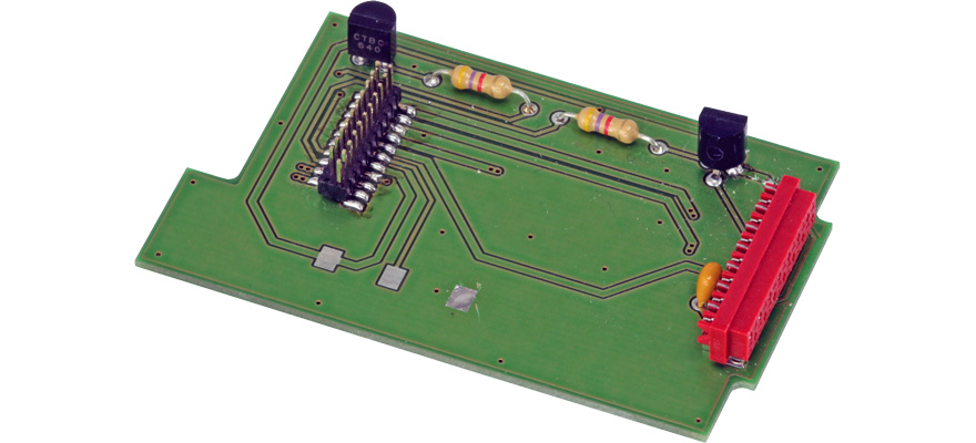 Platine d'adaptation pour autorail Hübner interface 21MTC pour décodeur LokSound ou LokPilot ESU  53951    