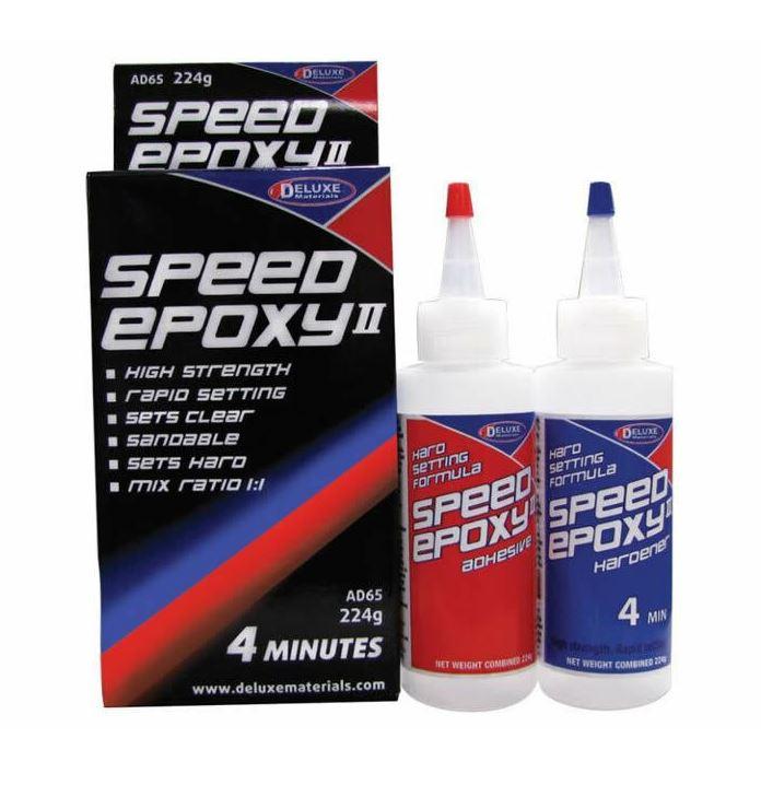 [Deluxe Materials  AD65] SPEED EPOXY II 4 MIN 224 GR AD65 Deluxe Matérials   
