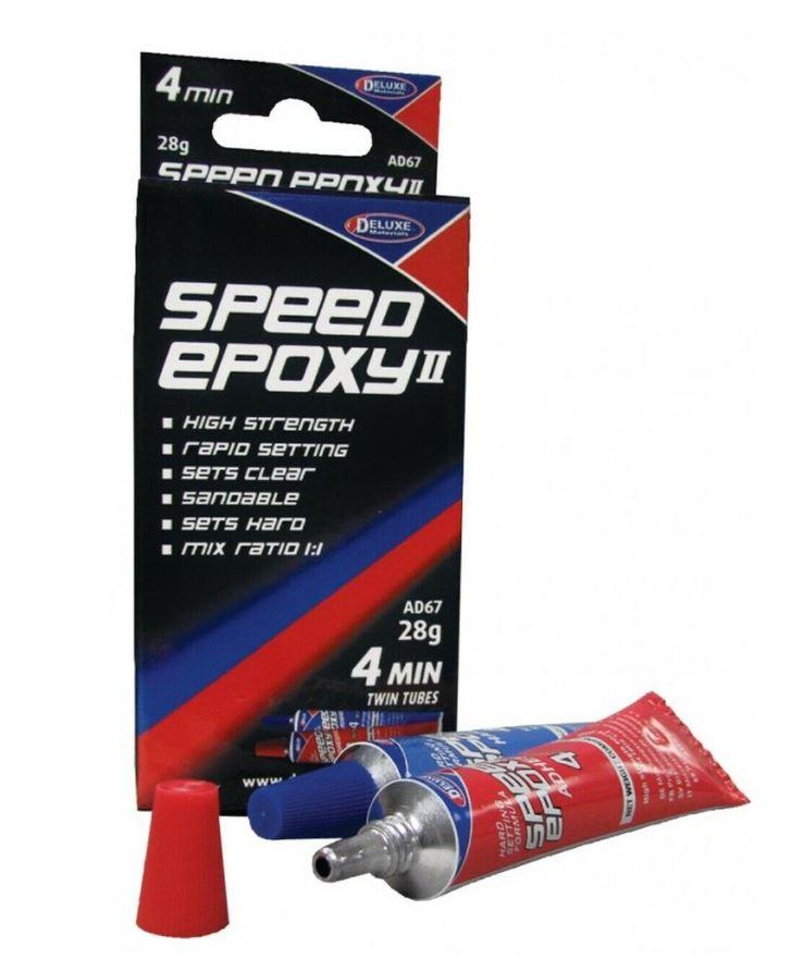 [Deluxe Materials  AD67] SPEED EPOXY II 4 MIN 28 GR AD67 Deluxe Matérials   