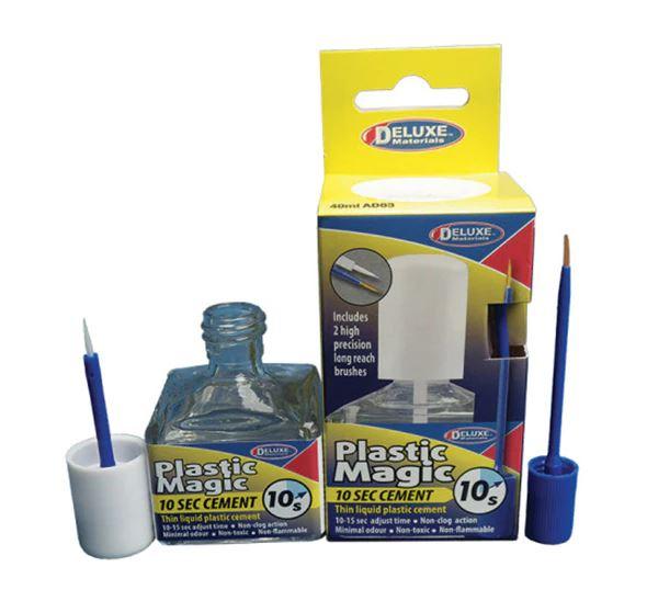 [Deluxe Materials  AD83] PLASTIC MAGIC 10S CEMENT 40 ML AD83 Deluxe Matérials   