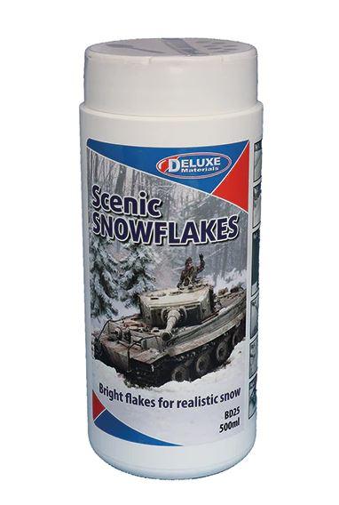 [Deluxe Materials  BD25] SCENIC SNOWFLAKES 500 ML BD25 Deluxe Matérials   