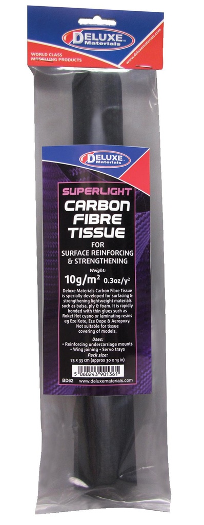 CARBON FIBRE TISSUE BD62 Deluxe Matérials   