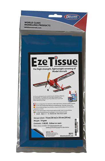 [Deluxe Materials  BD72] EZE TISSUE BLUE 5 SHEETS/PACK  BD72 Deluxe Matérials   