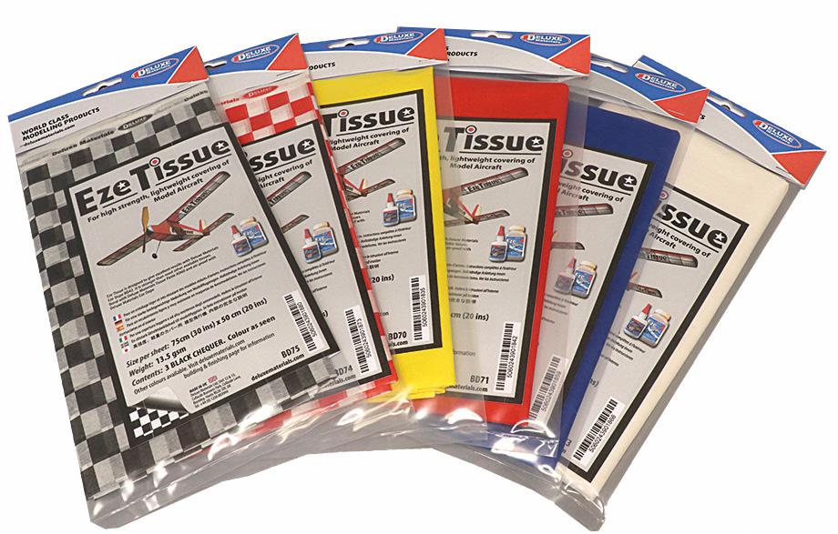 EZE TISSUE MIXED 10 SHEETS/PACK BD76 Deluxe Matérials   