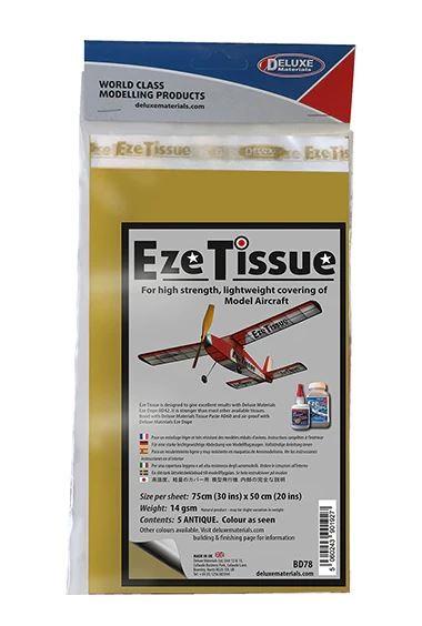 EZE TISSUE ANTIQUE 5 SHEETS/PACK BD78 Deluxe Matérials   