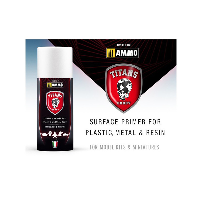 ROYAL RED MATT PRIMER TTH105 TITAN HOBBY 