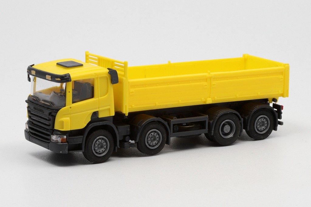 Scania P Camion à benne basculante jaune Olm Design OLM-117-