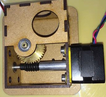 Kit universel de motorisation avec  moteur pas à pas et mécanisme pour pont  tournant  RMA 19902