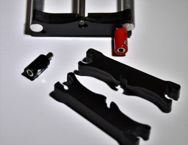 [KPF clip] 3 Clips de maintien 1/LGB pour banc d'essai de locomotives 1/32 ou LGB