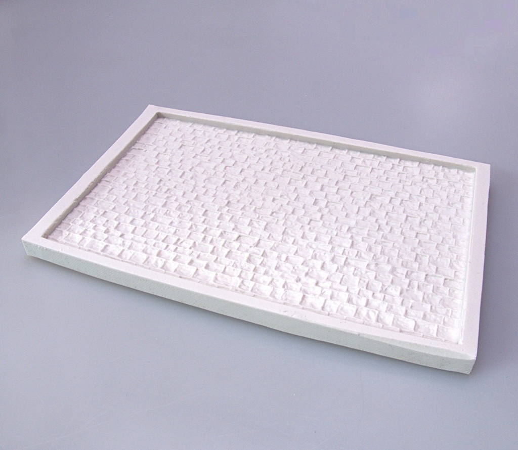 Spoerle 6007 -  Moule en silicone « Mur » Pierre de construction, pierres moyennes, taillées régulièrement et droites