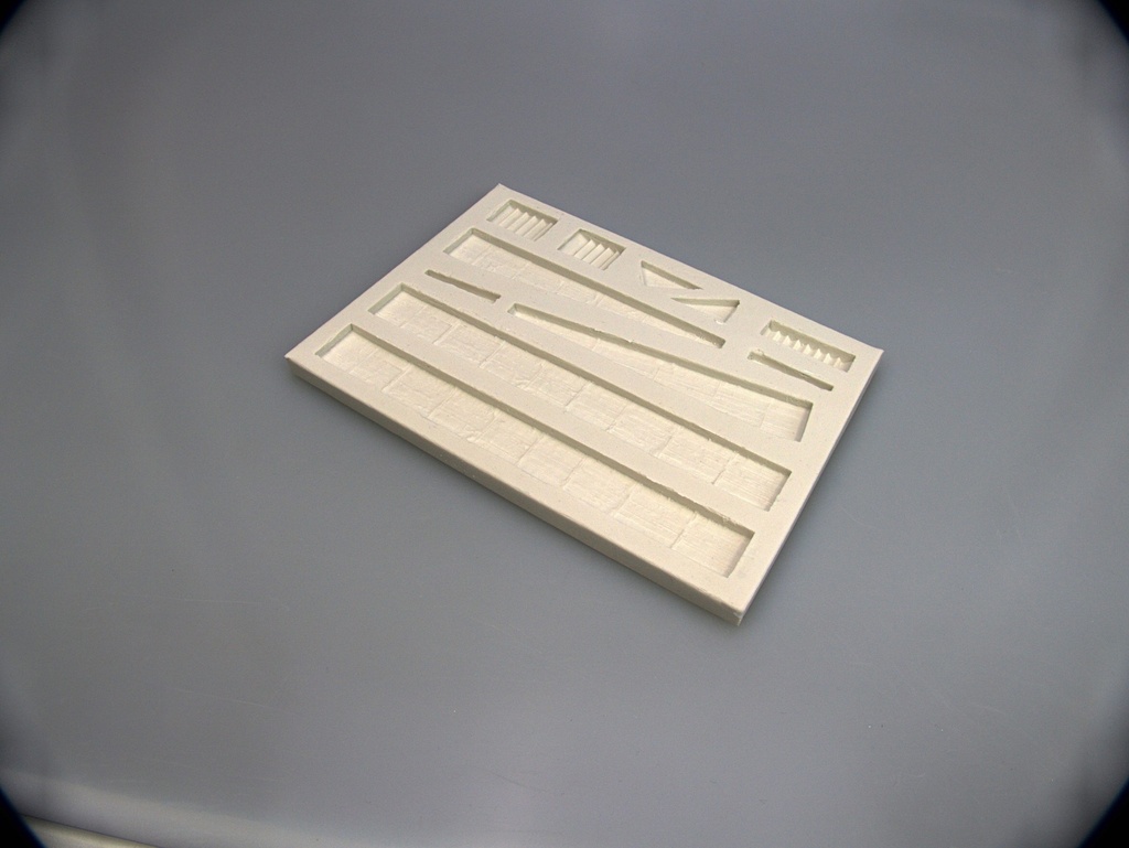 Spoerle 1050 -  Haute rampe de marchandises avec socle en bÃ©ton 9 piÃ¨ces coulÃ©es