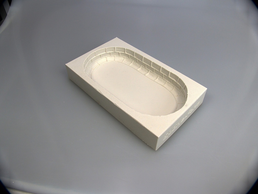 Spoerle 8006 -  Moule en silicone pour la substructure de la pile du pont de Dresde