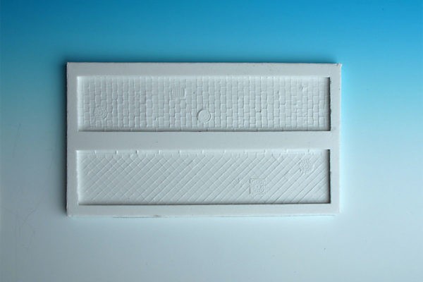 Spoerle 1064 -  2 trottoirs droits, 1par dalles posÃ©es droites, 1par dalles posÃ©es en biais