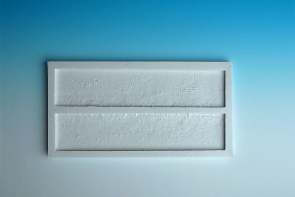 Spoerle 1065 -  2 trottoirs droits, chemins de sable avec bordures