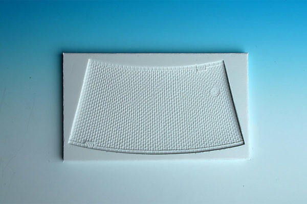 Spoerle 1223 -  Route de campagne Rue en courbe, pavÃ© avec avaloir, R  260 mm