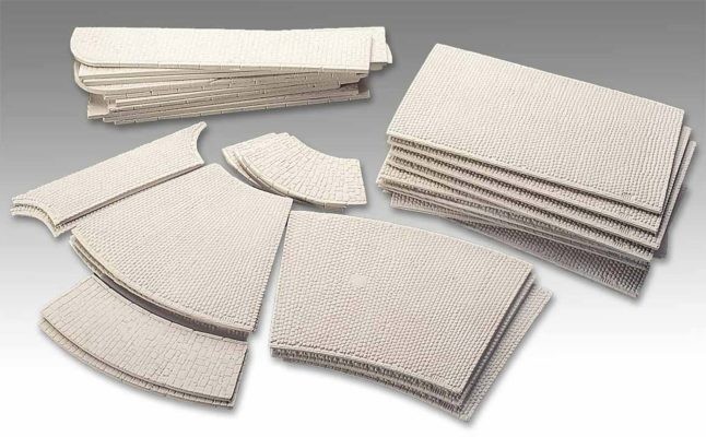 Spoerle 2001 - Jeu de moules en silicone pavÃ©s de rues urbaines d'env. 88 mm de large, 5 moules