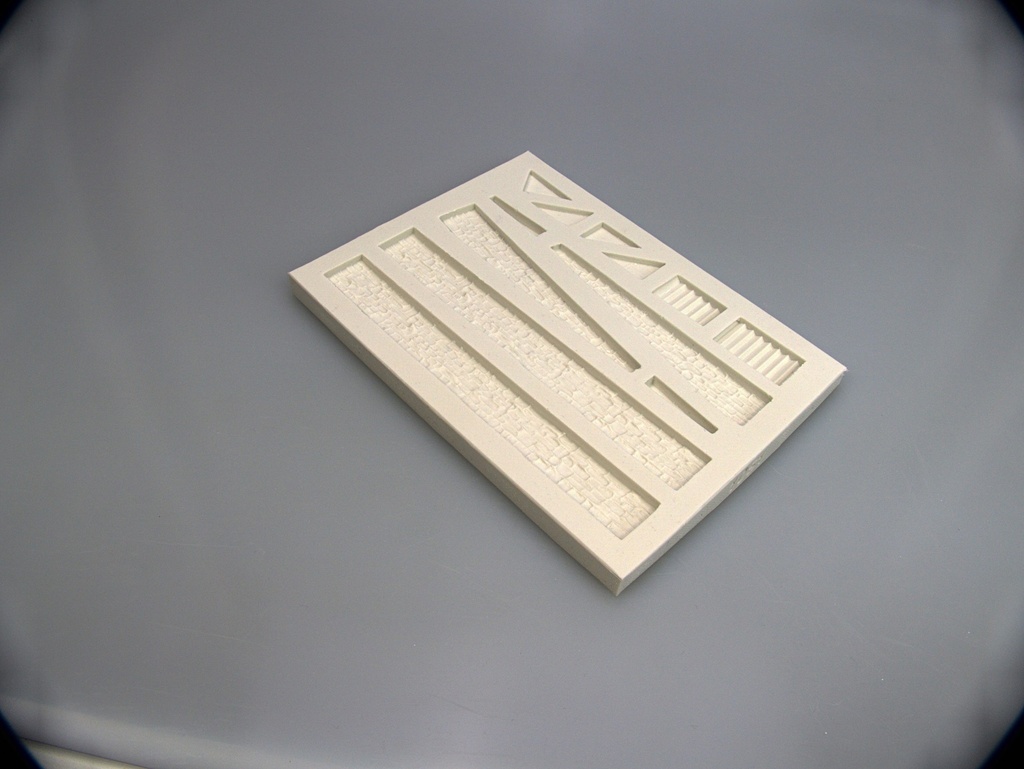 Spoerle 1051 -  Haute rampe de marchandises avec socle en pierre naturelle 9 piÃ¨ces coulÃ©es