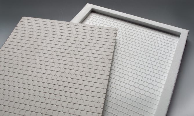 Spoerle 2141 -  pour revÃªtement de quai - Dalles de ciment posÃ©es en quinconce