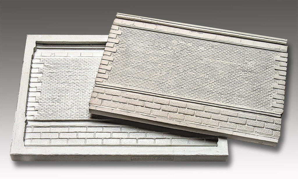 Spoerle 5010 -- Moule en silicone « Bilk – Bahn über Bahn » Mur de briques avec blocs de grès 140 x 96 mm