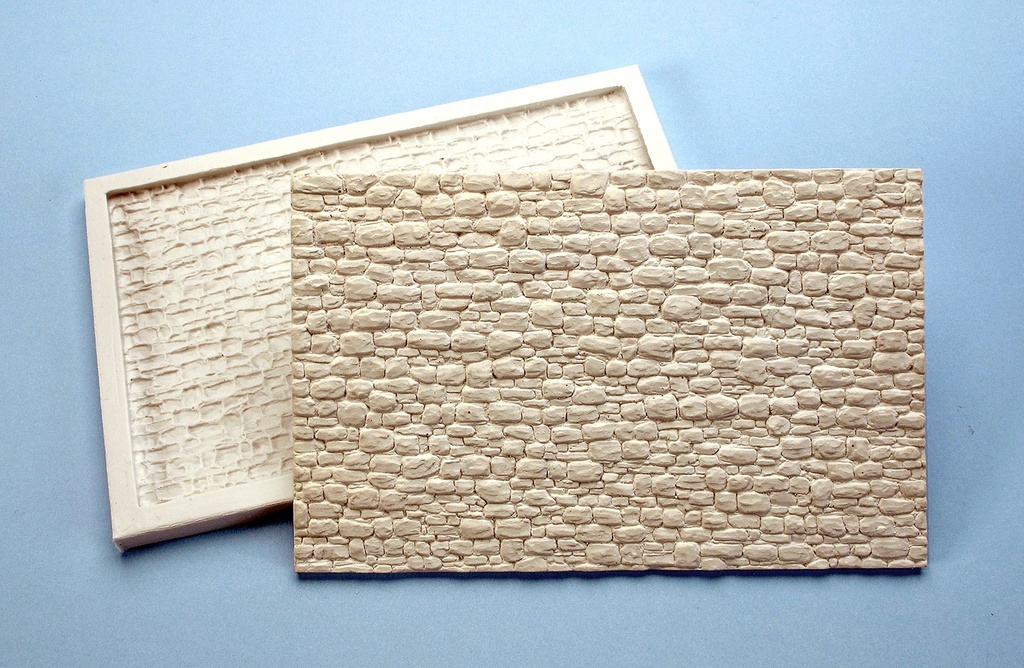 Spoerle 6015 -  Mur Pierre naturelle, pierres moyennes Ã  grandes, structure en relief profond